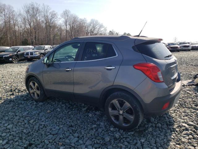 KL4CJBSB9EB590161 - 2014 BUICK ENCORE CONVENIENCE GRAY photo 2