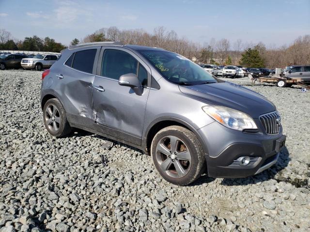 KL4CJBSB9EB590161 - 2014 BUICK ENCORE CONVENIENCE GRAY photo 4