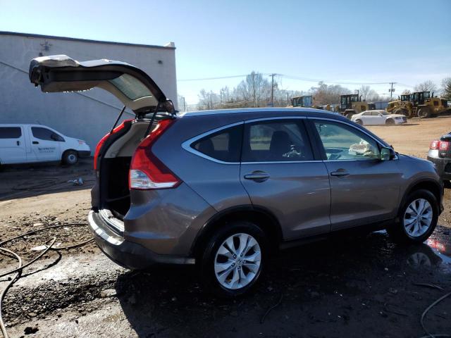 2HKRM4H76EH661823 - 2014 HONDA CR-V EXL BROWN photo 3