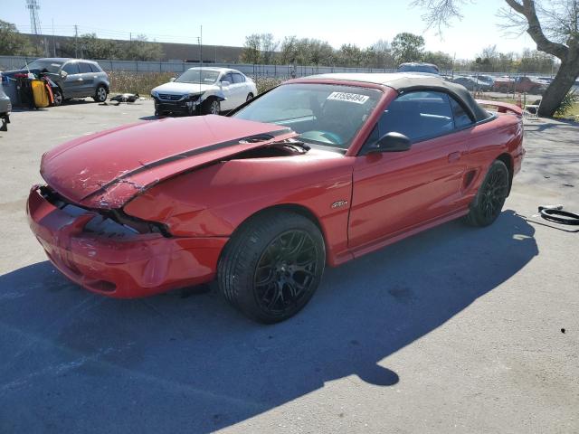 1FAFP45X5WF104725 - 1998 FORD MUSTANG GT RED photo 1