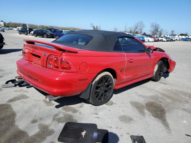 1FAFP45X5WF104725 - 1998 FORD MUSTANG GT RED photo 3