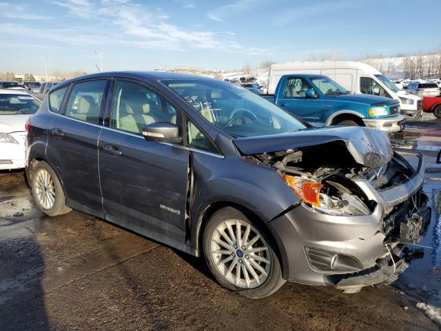 1FADP5BUXDL551721 - 2013 FORD C-MAX SEL GRAY photo 4