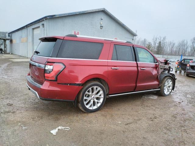 1FMJK2ATXKEA32507 - 2019 FORD EXPEDITION MAX LIMITED RED photo 3