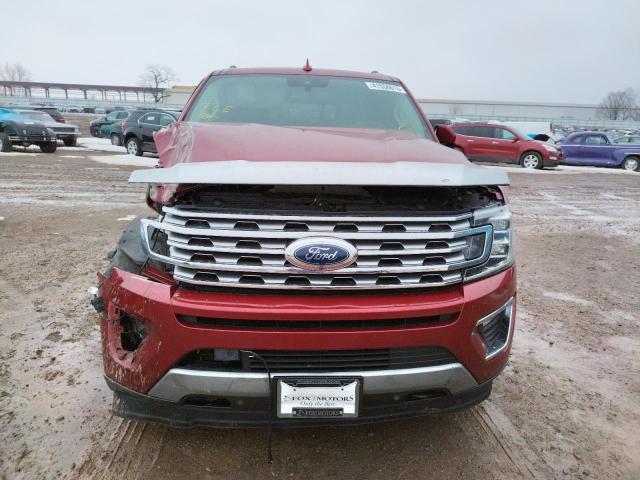 1FMJK2ATXKEA32507 - 2019 FORD EXPEDITION MAX LIMITED RED photo 5