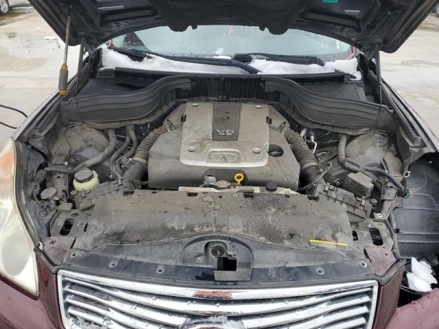 JN1AJ0HP9BM801219 - 2011 INFINITI EX35 BASE 紫色 照片 12