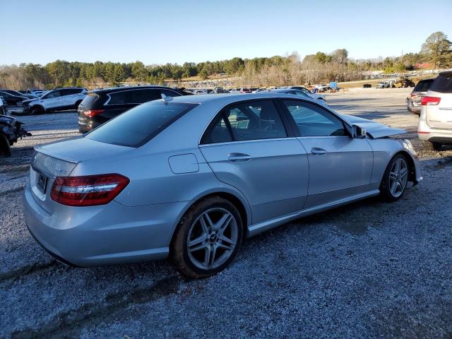 WDDHF8JB1DA766664 - 2013 MERCEDES-BENZ E 350 4MATIC SILVER photo 3