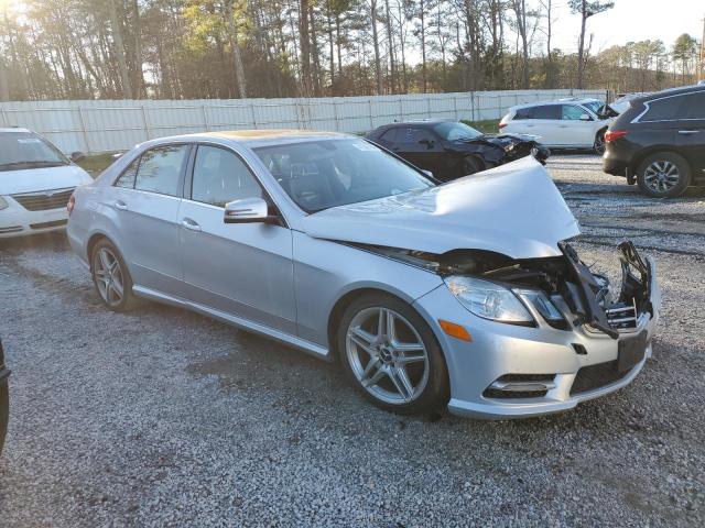 WDDHF8JB1DA766664 - 2013 MERCEDES-BENZ E 350 4MATIC SILVER photo 4