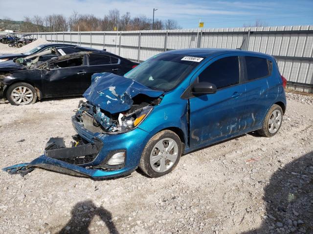 KL8CB6SA7MC713684 - 2021 CHEVROLET SPARK LS BLUE photo 1