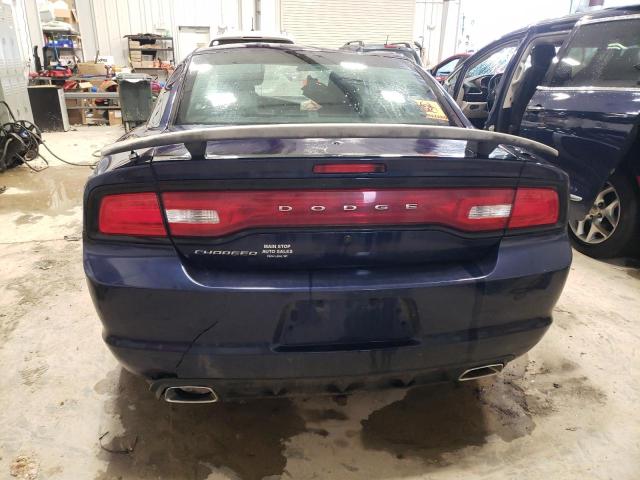 2C3CDXAT5DH647728 - 2013 DODGE CHARGER POLICE BLUE photo 6