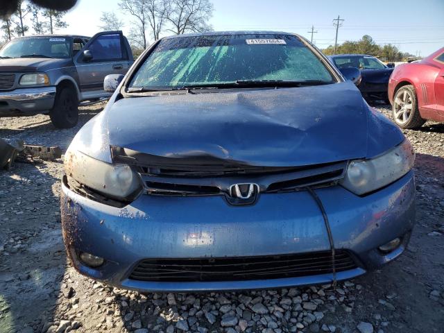 2HGFG12647H548684 - 2007 HONDA CIVIC LX BLUE photo 5