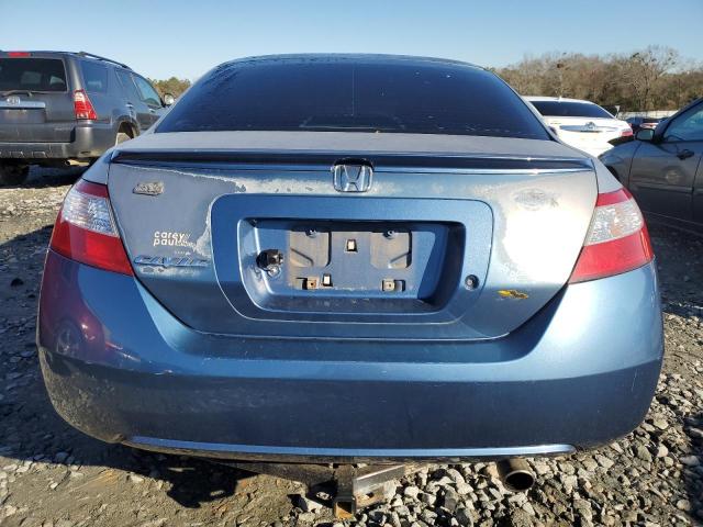 2HGFG12647H548684 - 2007 HONDA CIVIC LX BLUE photo 6