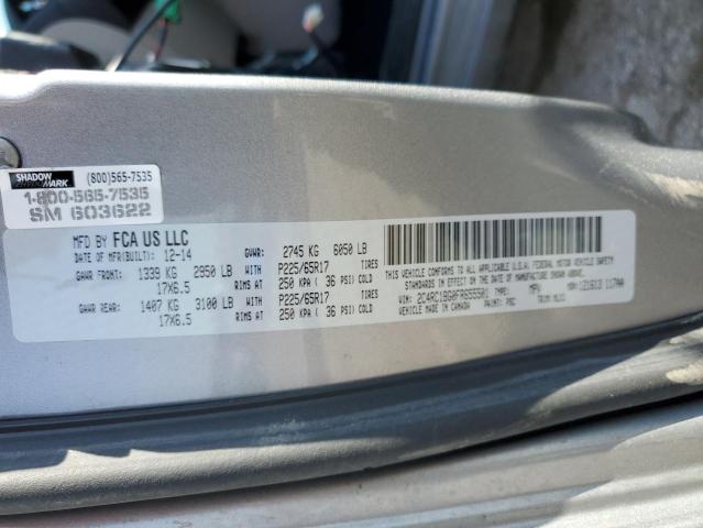 2C4RC1BG0FR655501 - 2015 CHRYSLER TOWN & COU TOURING 银色 照片 14