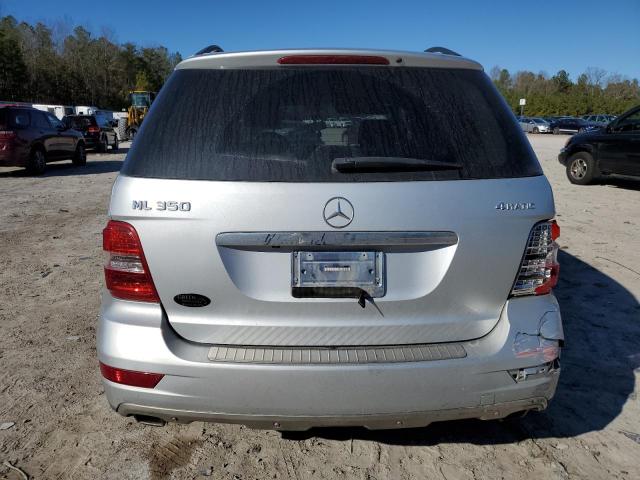 4JGBB8GB2AA615214 - 2010 MERCEDES-BENZ ML 350 4MATIC SILVER photo 6