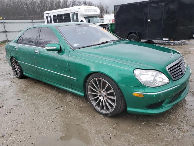 WDBNG75JX6A480125 - 2006 MERCEDES-BENZ S 500 GREEN photo 4