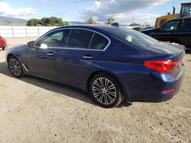 WBAJE5C57JWA95147 - 2018 BMW 540 I BLUE photo 2