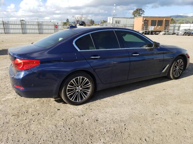 WBAJE5C57JWA95147 - 2018 BMW 540 I BLUE photo 3