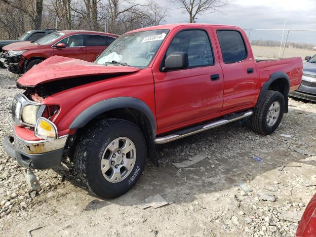 5TEGN92N22Z072107 - 2002 TOYOTA TACOMA DOUBLE CAB PRERUNNER RED photo 1