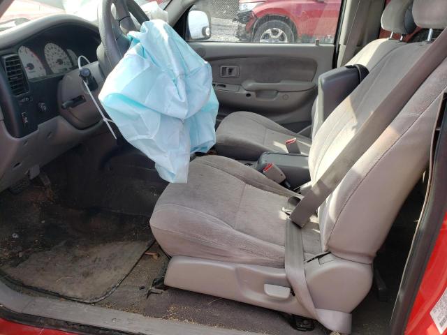 5TEGN92N22Z072107 - 2002 TOYOTA TACOMA DOUBLE CAB PRERUNNER RED photo 7