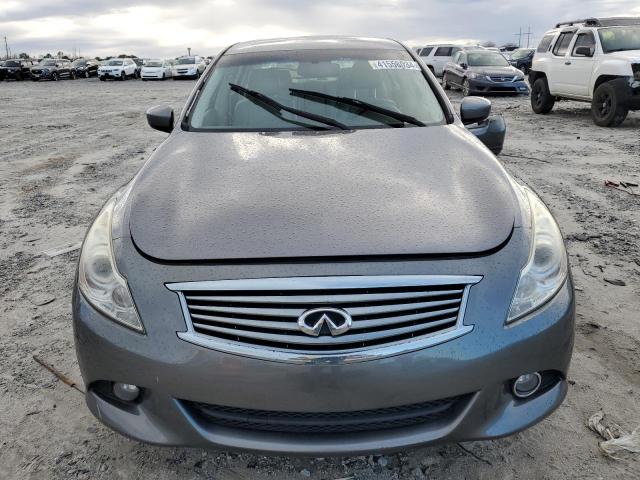 JN1CV6AP7DM301413 - 2013 INFINITI G37 BASE GRAY photo 5