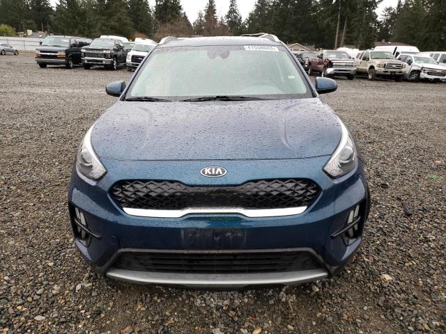 KNDCB3LC9M5470986 - 2021 KIA NIRO LX BLUE photo 5