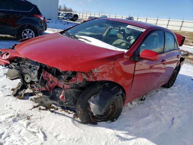 JTDBU4EE3B9153138 - 2011 TOYOTA COROLLA BA RED photo 1