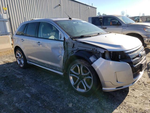 2FMDK3AK7DBC78715 - 2013 FORD EDGE SPORT SILVER photo 4