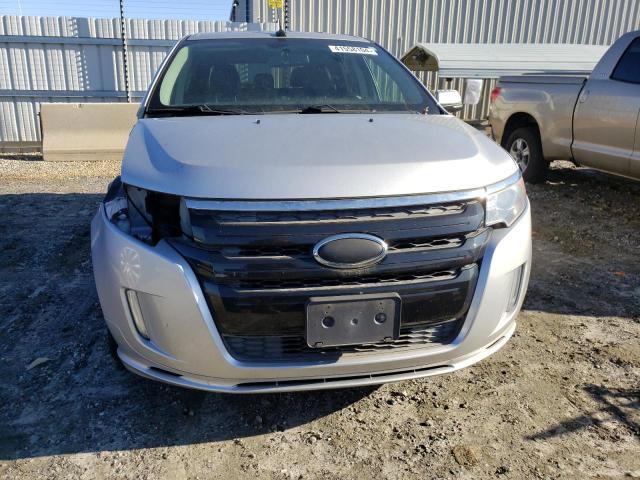 2FMDK3AK7DBC78715 - 2013 FORD EDGE SPORT SILVER photo 5