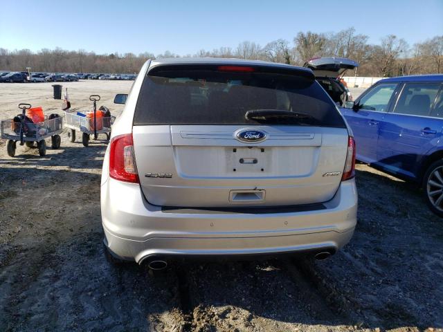 2FMDK3AK7DBC78715 - 2013 FORD EDGE SPORT SILVER photo 6