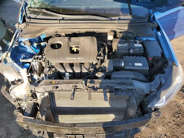 KMHD74LF6HU135360 - 2017 HYUNDAI ELANTRA SE BLUE photo 11