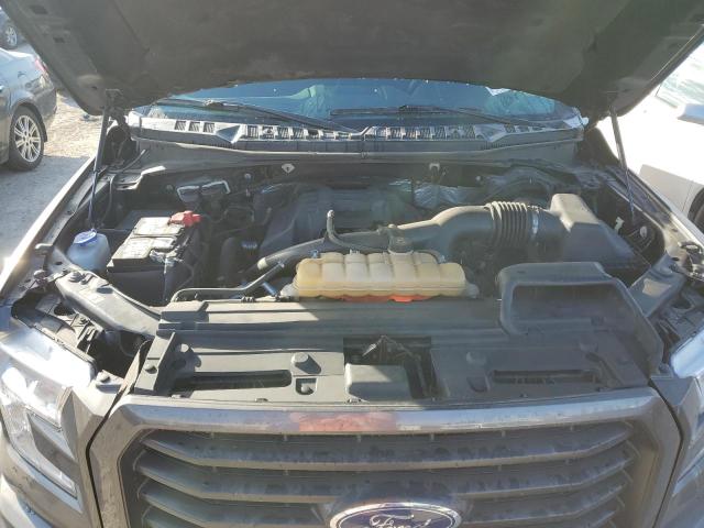 1FTEW1EP7HFB20743 - 2017 FORD F150 SUPERCREW GRAY photo 11