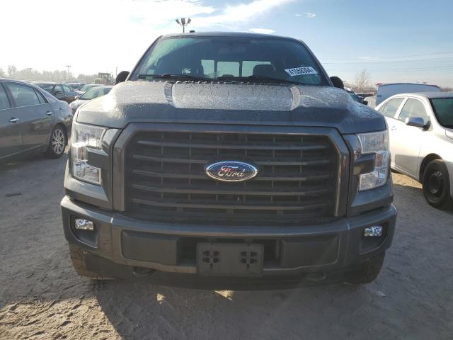1FTEW1EP7HFB20743 - 2017 FORD F150 SUPERCREW GRAY photo 5