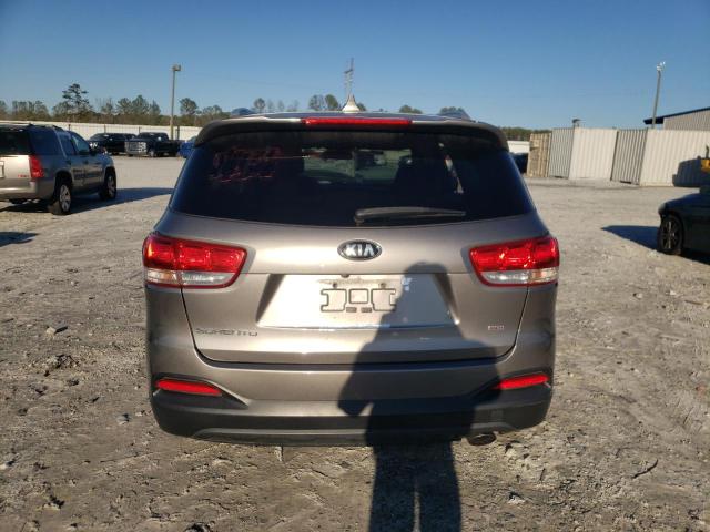 5XYPG4A34GG021531 - 2016 KIA SORENTO LX TAN photo 6