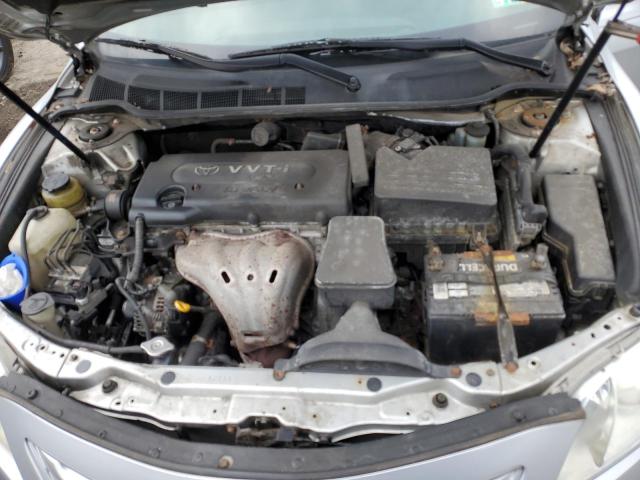 4T1BE46K97U147541 - 2007 TOYOTA CAMRY CE SILVER photo 11