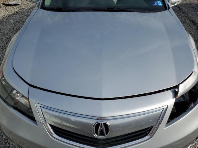 19UUA9F54CA005885 - 2012 ACURA TL SILVER photo 11