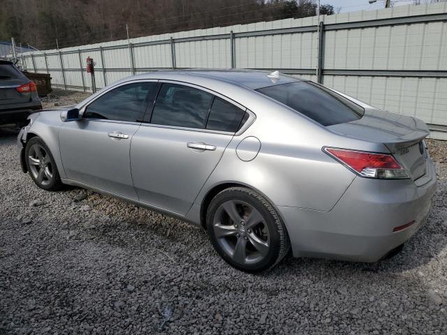 19UUA9F54CA005885 - 2012 ACURA TL SILVER photo 2