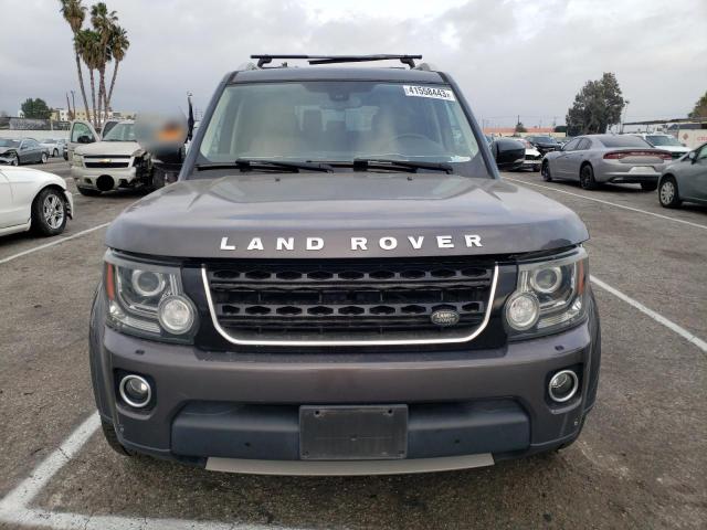 SALAK2V68GA830262 - 2016 LAND ROVER LR4 HSE LUXURY GRAY photo 5