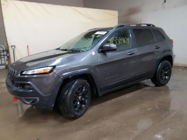 1C4PJMBS3HW597154 - 2017 JEEP CHEROKEE TRAILHAWK GRAY photo 1