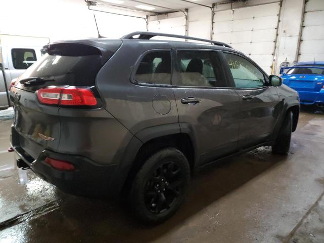 1C4PJMBS3HW597154 - 2017 JEEP CHEROKEE TRAILHAWK ნაცრისფერი ფოტო 3