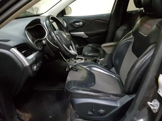 1C4PJMBS3HW597154 - 2017 JEEP CHEROKEE TRAILHAWK ნაცრისფერი ფოტო 7