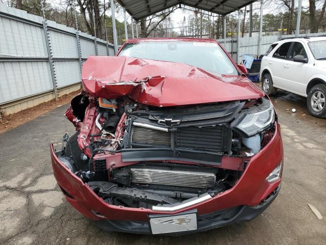 3GNAXTEV7KS627660 - 2019 CHEVROLET EQUINOX LT RED photo 5