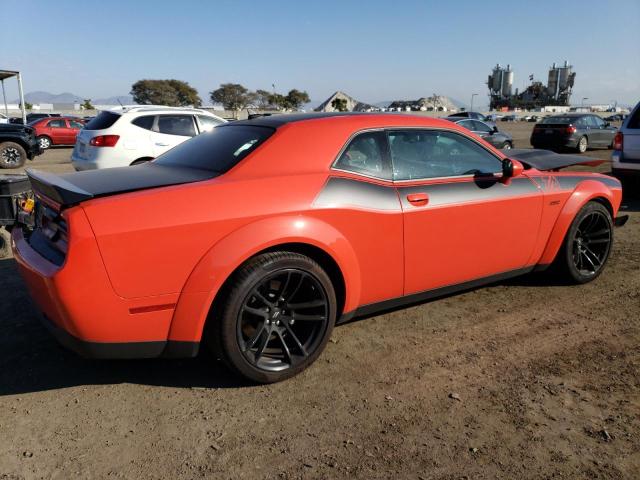 2C3CDZFJ5MH539290 - 2021 DODGE CHALLENGER R/T SCAT PACK ORANGE photo 3