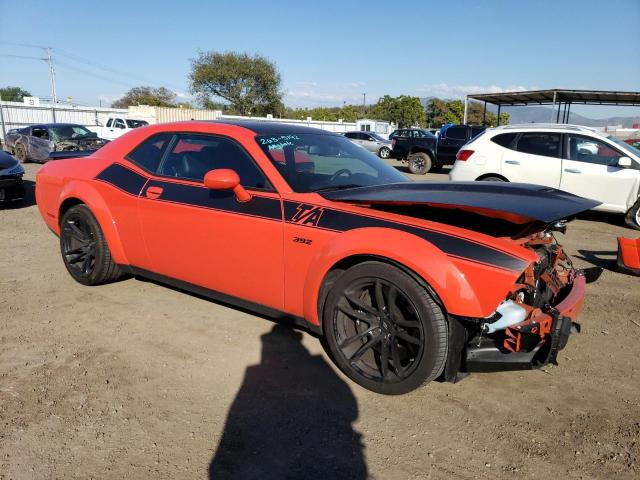2C3CDZFJ5MH539290 - 2021 DODGE CHALLENGER R/T SCAT PACK ORANGE photo 4