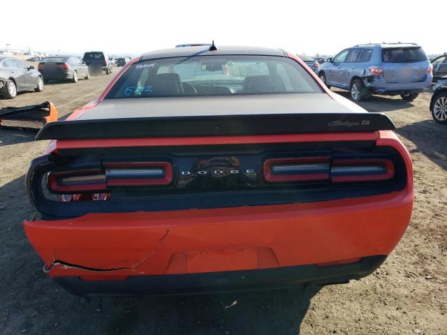 2C3CDZFJ5MH539290 - 2021 DODGE CHALLENGER R/T SCAT PACK ORANGE photo 6