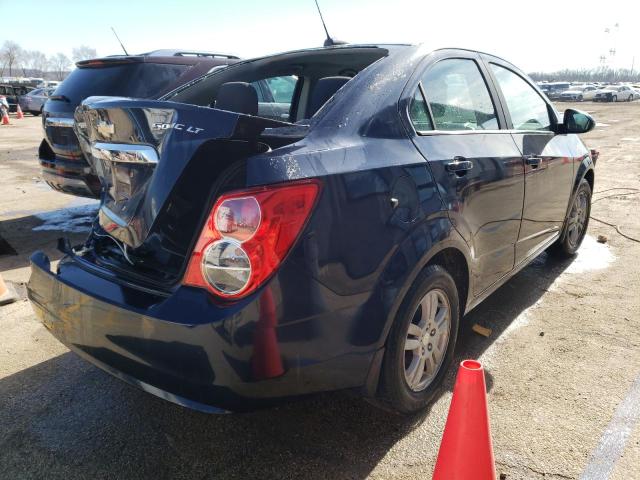 1G1JC5SH8F4140545 - 2015 CHEVROLET SONIC LT BLUE photo 3