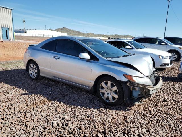 2HGFG12617H528585 - 2007 HONDA CIVIC LX SILVER photo 4