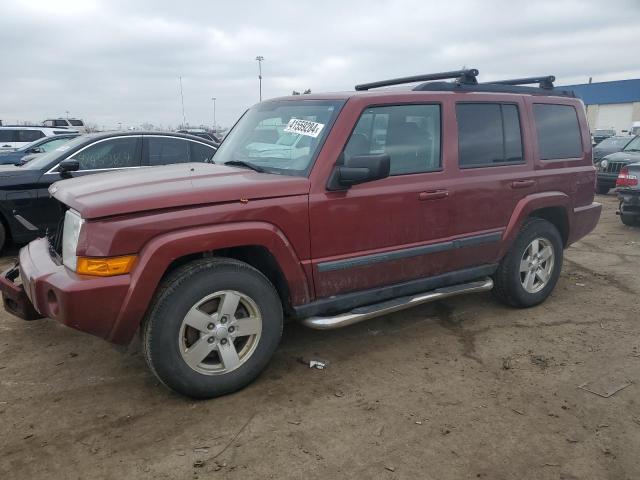 1J8HG48K28C232954 - 2008 JEEP COMMANDER SPORT BURGUNDY photo 1