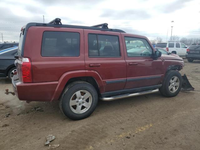 1J8HG48K28C232954 - 2008 JEEP COMMANDER SPORT BURGUNDY photo 3