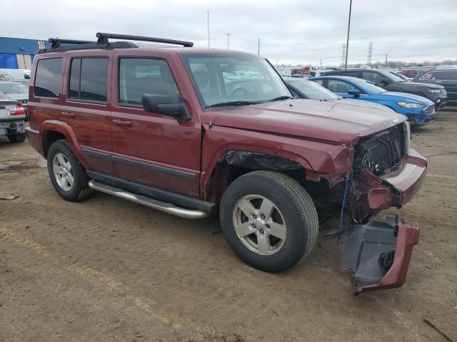 1J8HG48K28C232954 - 2008 JEEP COMMANDER SPORT BURGUNDY photo 4