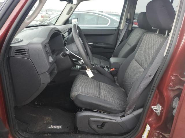 1J8HG48K28C232954 - 2008 JEEP COMMANDER SPORT Bordeaux Foto 7