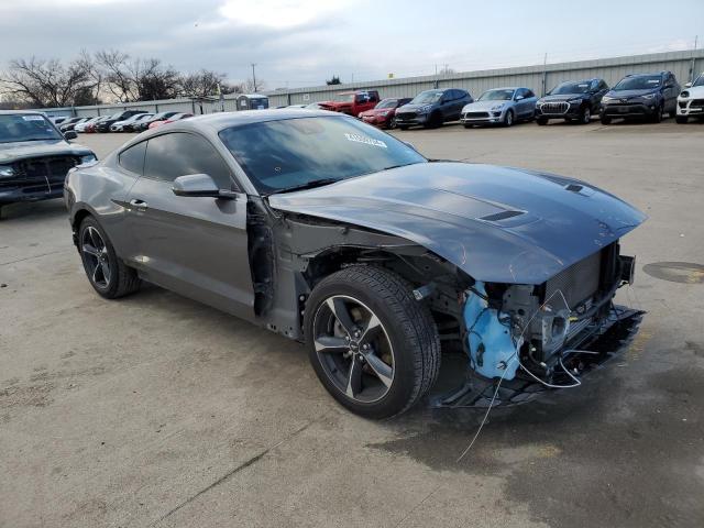 1FA6P8TH9N5146015 - 2022 FORD MUSTANG GRAY photo 4